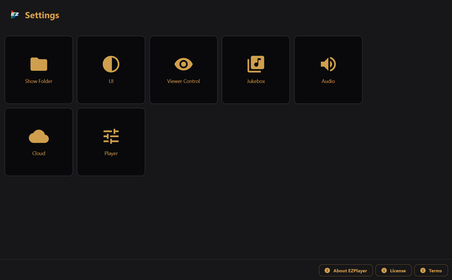 Settings